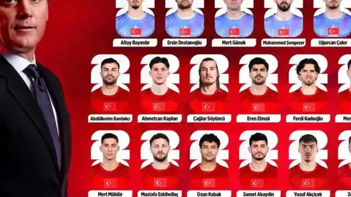 Bizim Çocukların 2026 FIFA Dünya Kupası geniş kadrosu belli oldu