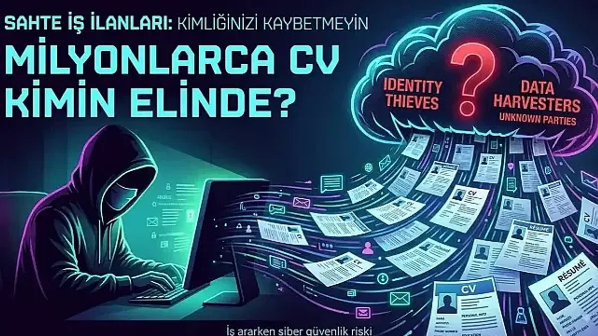 Sahte İş İlanları Siber Güvenlik Riski Haline Geldi: Milyonlarca CV Kimin Elinde?