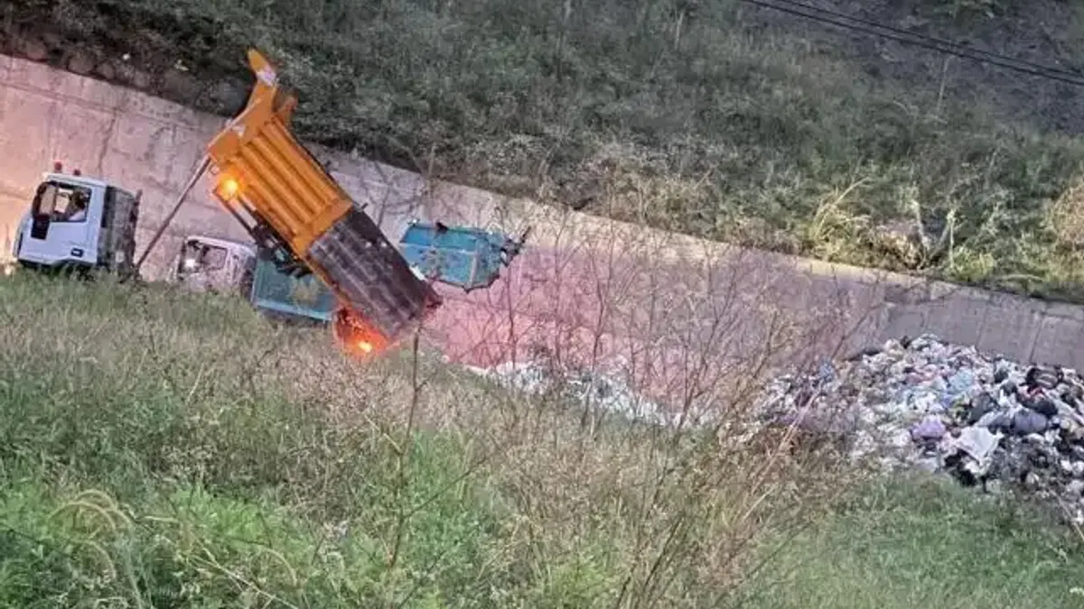 Yol kenarı çöpe 2,5 milyon TL ceza!