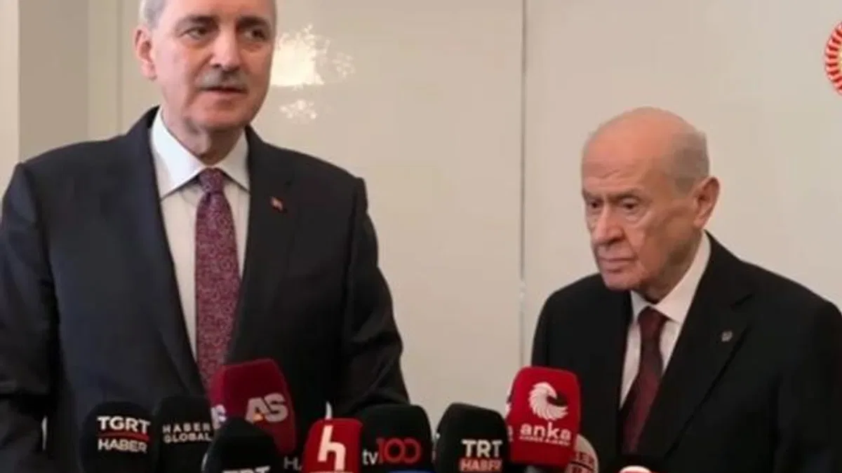 Kurtulmuş'tan 'Terörsüz Türkiye' için ilk ziyaret Bahçeli'ye