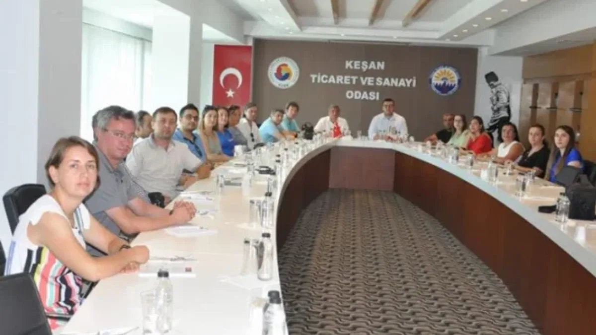 Keşan TSO'dan AB destekli 'yetkinlik geliştirme' projesi sürüyor