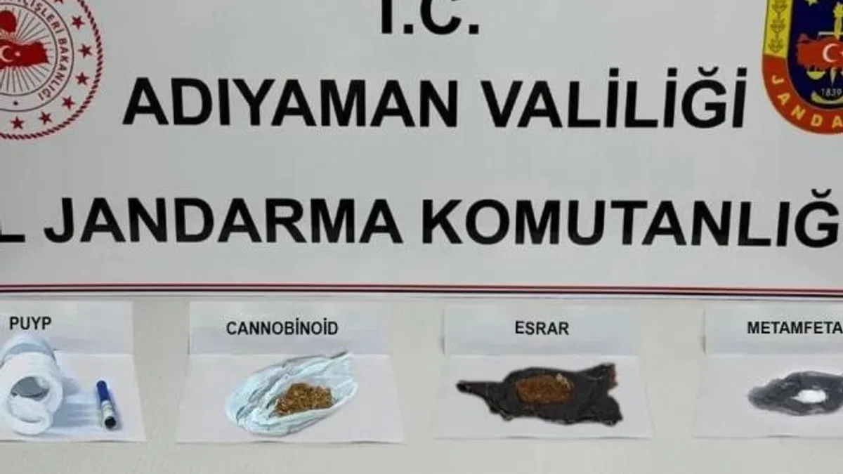 Adıyaman'da uyuşturucudan 18 şüpheli yakalandı