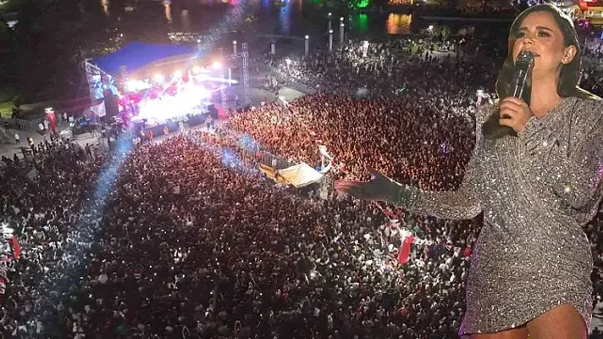 Merve Özbey'den unutulmaz bir gece