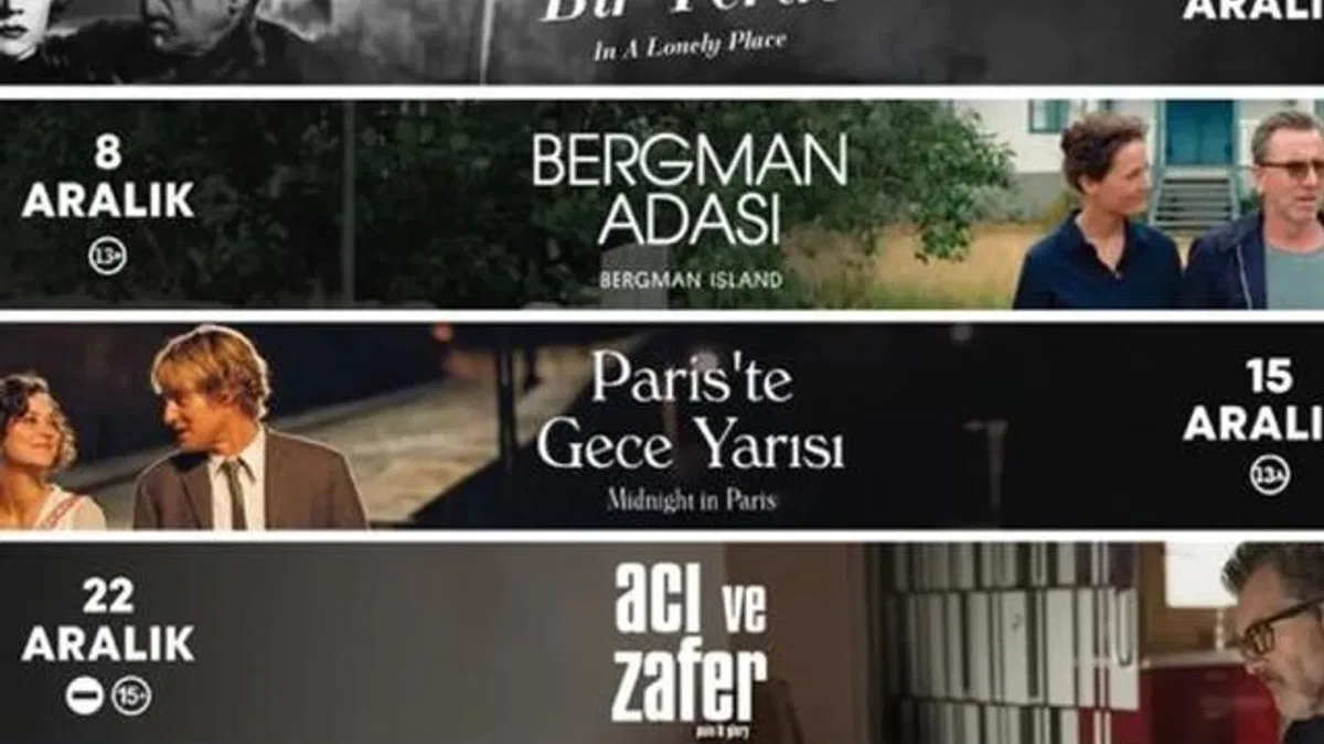 İzmirlilere Aralık'ta sinema şöleni