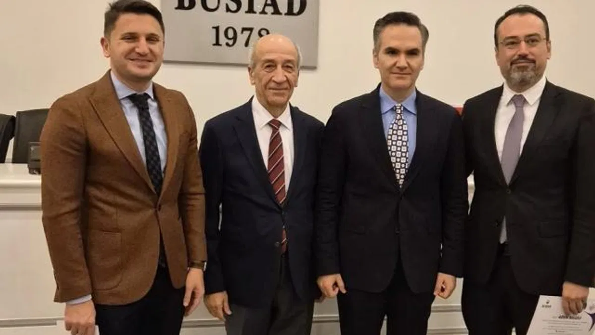 BUSİAD Evi'nde vergiyle ilgili gelişmeleri konuştular