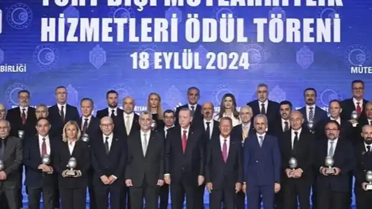 Başarılı 'Yurt Dışı Müteahhitlik Hizmetleri' ödüllendirildi