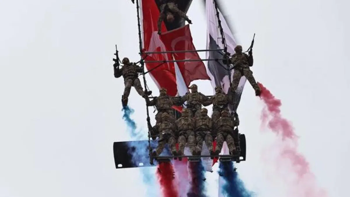 Türk Polis Teşkilatı'nın 181. yılında nefes kesen gösteri