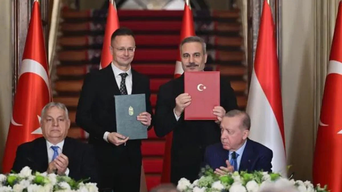 Türkiye ile Macaristan arasında 16 anlaşma imzalandı