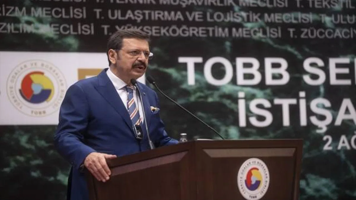 TOBB Başkanı Hisarcıklıoğlu, "TOBB Sektör Meclisleri İstişare Toplantısı"nda konuştu: