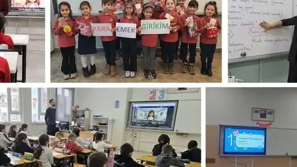 Finansal okuryazarlık dersi okullarda yoğun ilgi gördü