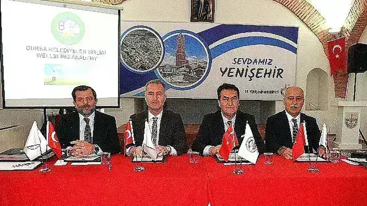 Bursa Belediyeler Birliği Yenişehir'de Toplandı