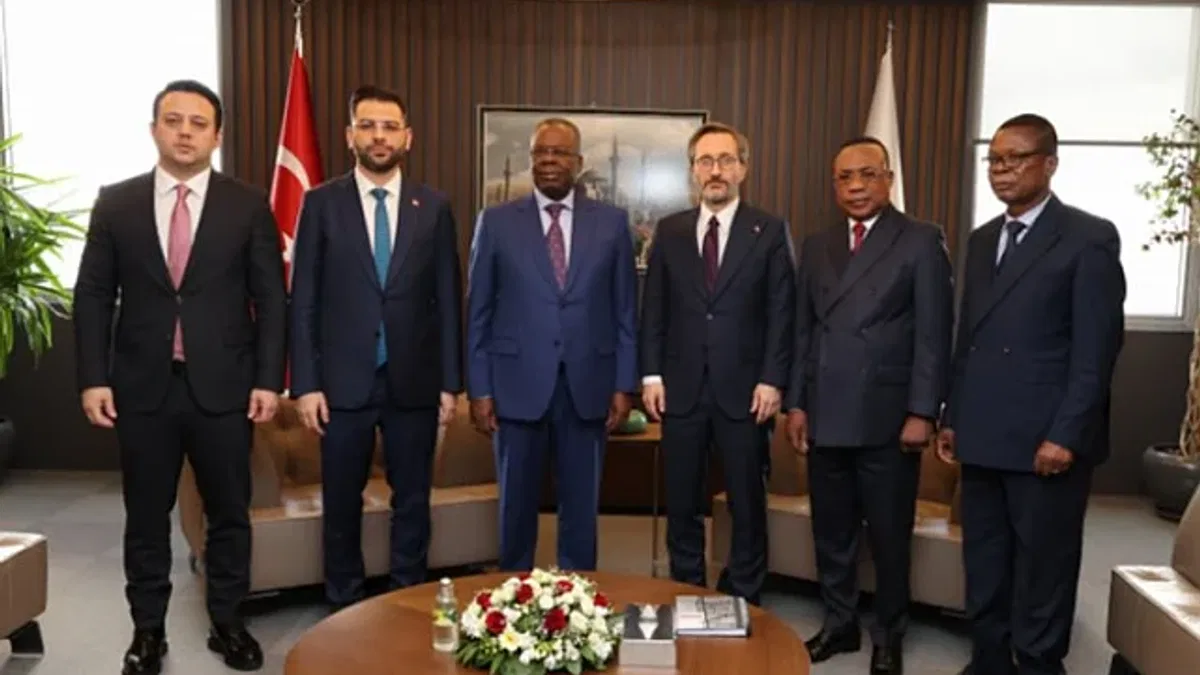 Fahrettin Altun'a Kongo'dan ziyaret