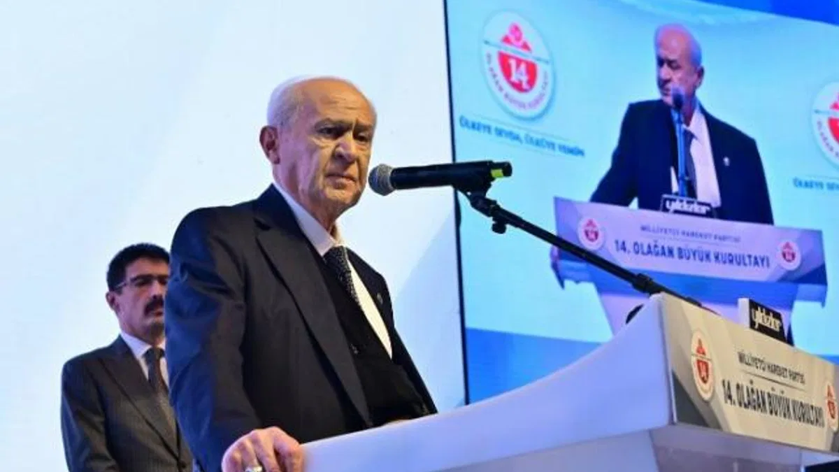 MHP lideri Bahçeli 11. kez seçildi