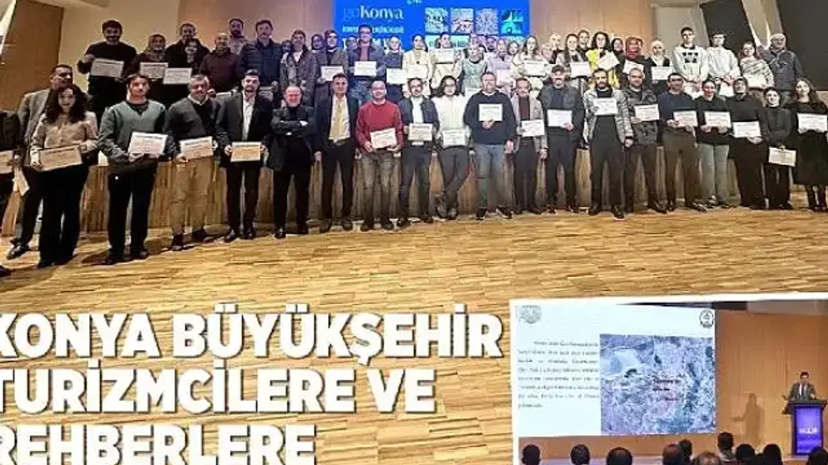 Konya Büyükşehir Turizmcilere ve Rehberlere Eğitim Düzenledi