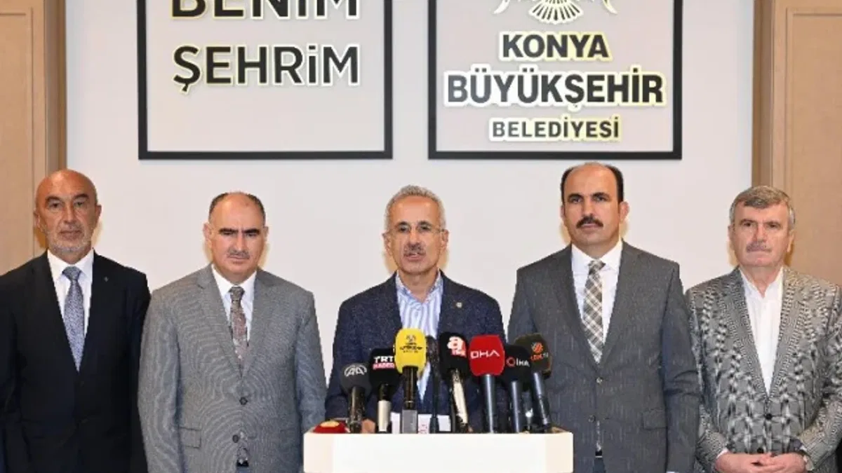 Bakan Uraloğlu: Konya lojistikte önemli üssümüz