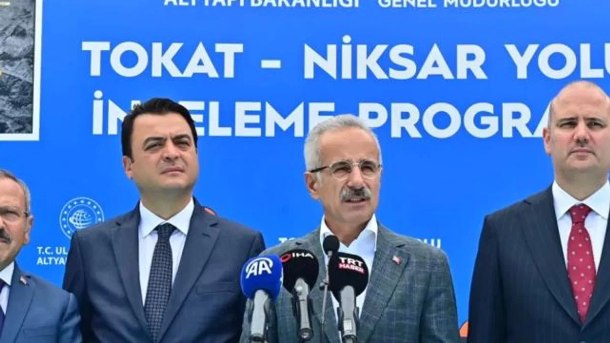 Tokat-Niksar yolunda hedef 2026... Tasarruf tedbirleri kapsamında desteklenen yol