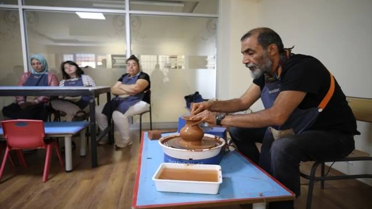 Nevşehir'de "özel insanlar" mesleki eğitim alıyor