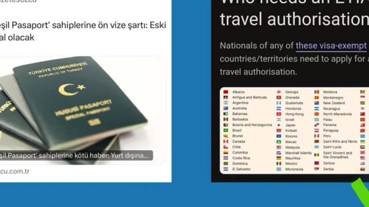 Yeşil ve gri pasaport iddiaları dezenformasyon!