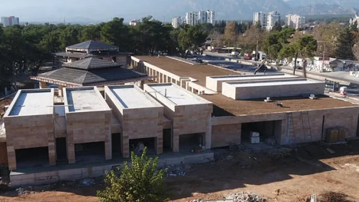 Uncalı Kent Mezarlığı düzenlemesi sona geldi