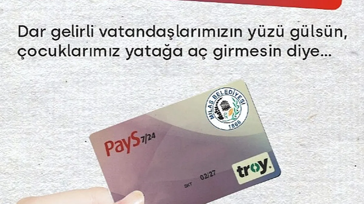 Halkın Kartı Halk Kart İle Milaslı Hemşerilerimizin Yanındayız