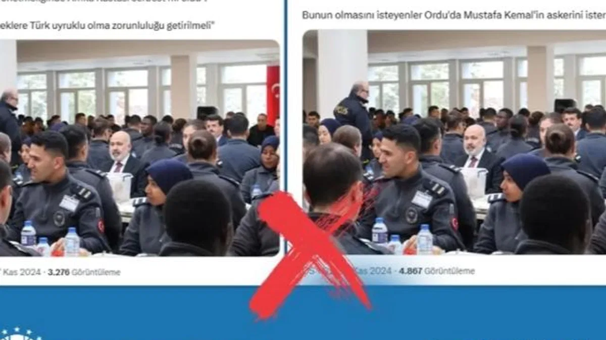 Yabancı uyruklular polis mi yapılıyor? Açıklama Dezenformasyon'dan geldi!