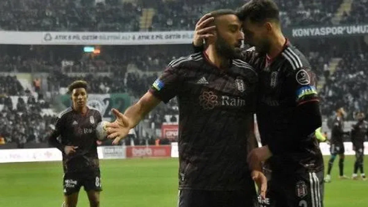 Konyaspor 0-2 Beşiktaş (Kartal Konya'dan 3 puanla dönüyor)