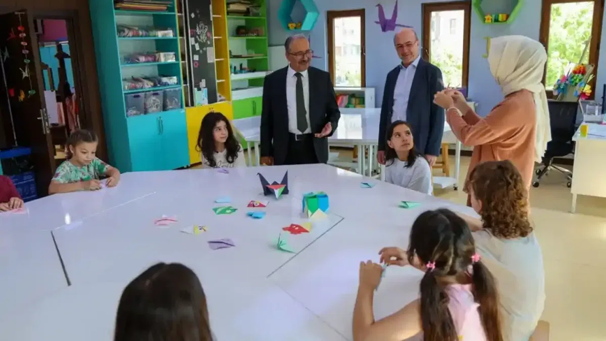 Selçuklu'da Kaymakam Candan'dan öğrenme ortamlarına inceleme