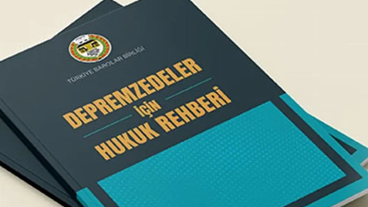 TBB'den depremzedeler için hukuk rehberi