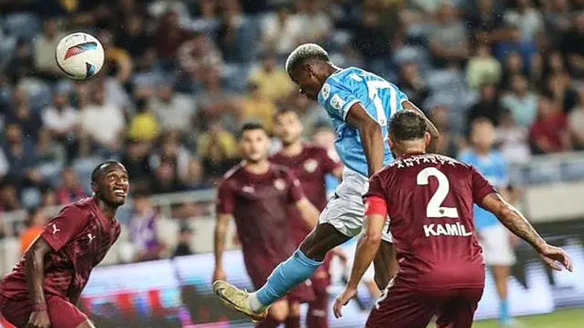 Hatayspor 1 - 1 Trabzonspor (Maç Sonucu)