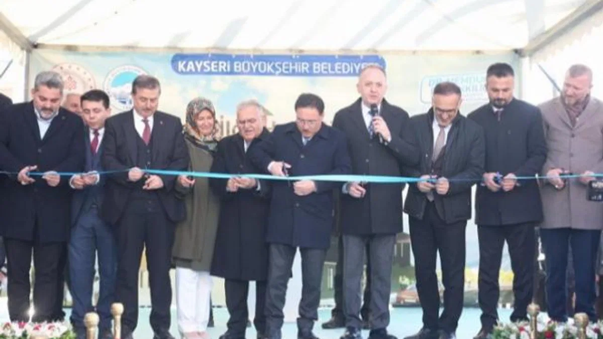 Kayseri Yeşilhisar İlçe Halk Kütüphanesi açıldı