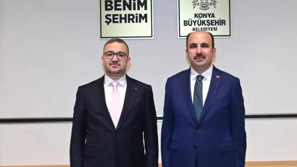 Merkez Bankası'ndan Konya Büyükşehir'e ziyaret