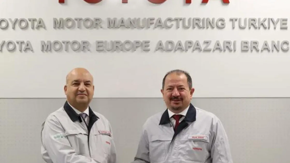 Toyota Otomotiv Sanayi Türkiye’de Görev Değişimi