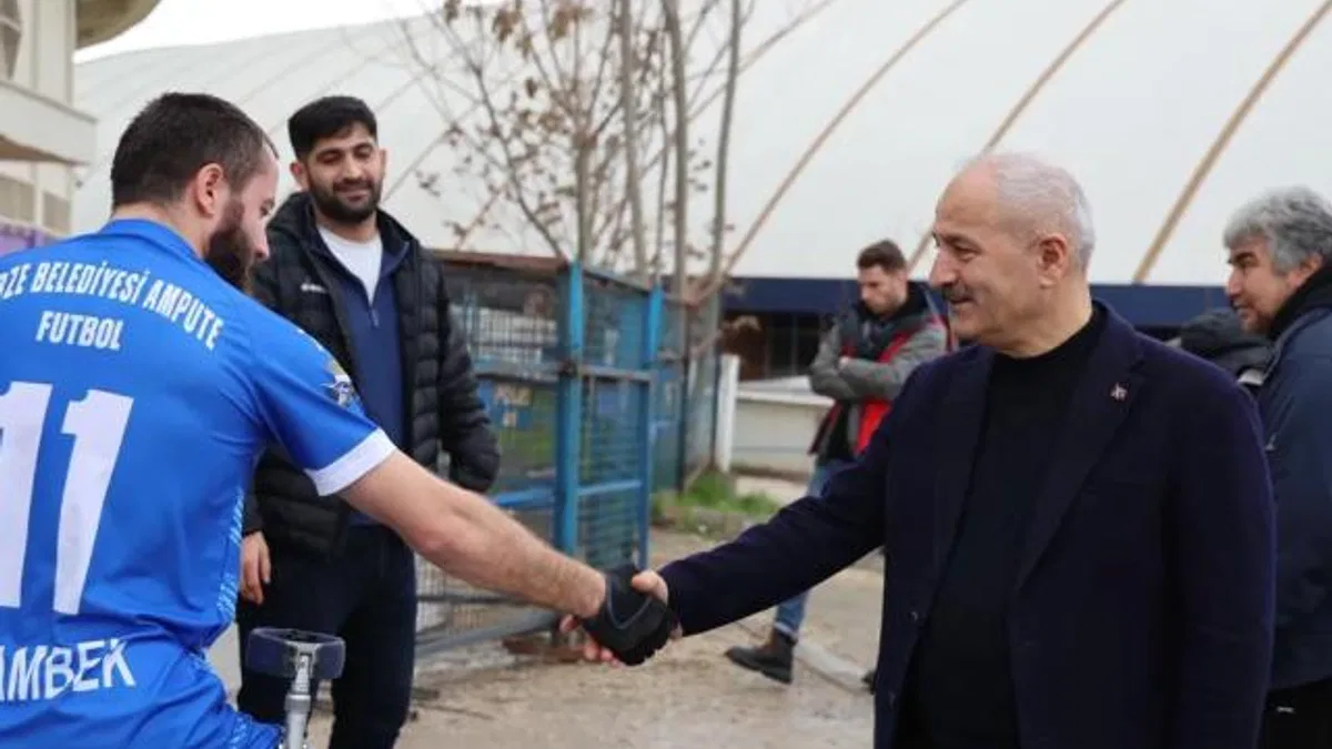 Gebze Ampute Futbol’dan bir galibiyet daha