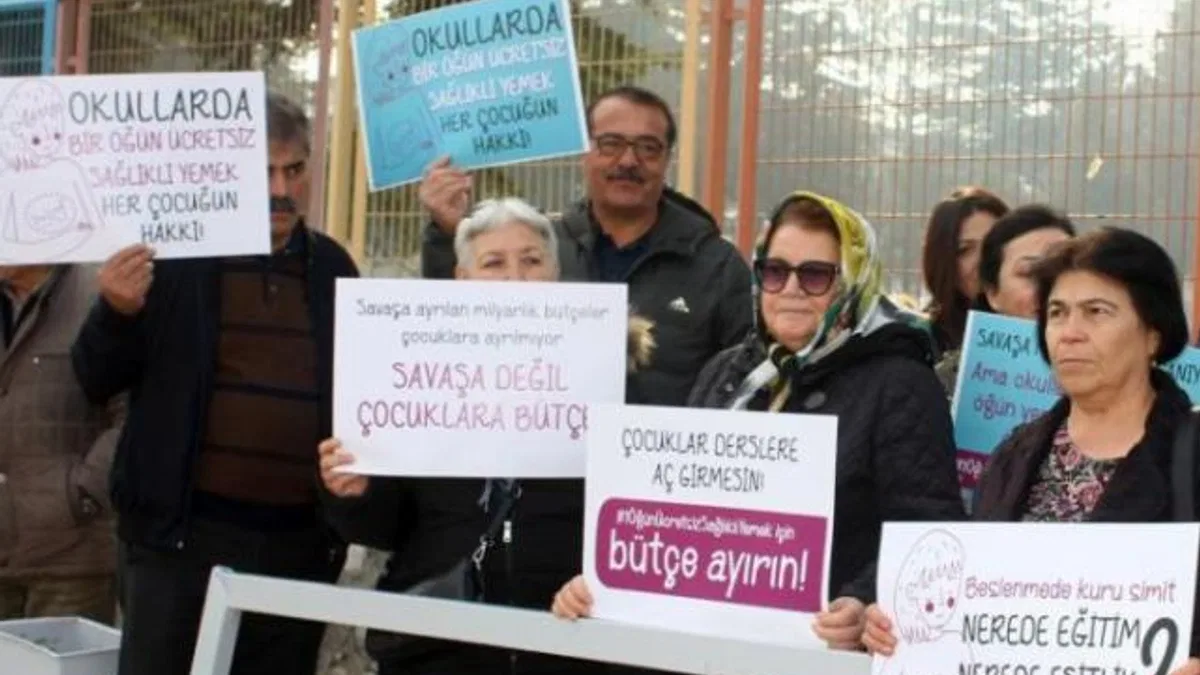 Sendikalardan 'ücretsiz öğün' için imzalı çağrı