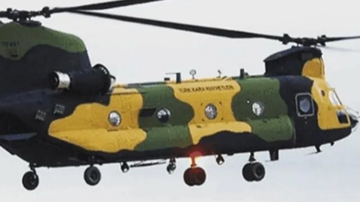 Ankara'da askeri helikopter kaza kırıma uğradı