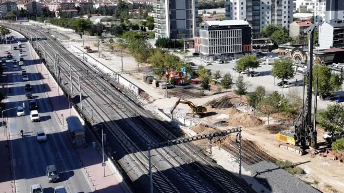 KONYARAY Banliyö hattı'nda yüzde 80'e ulaşıldı