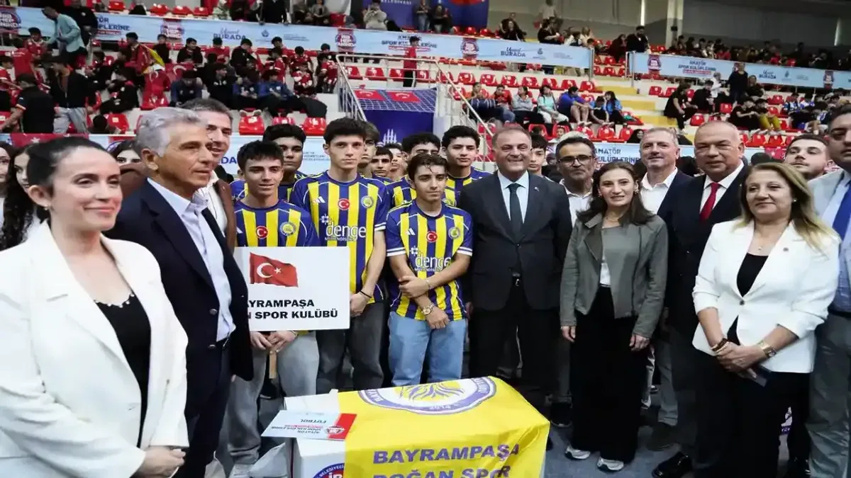 İstanbul'da amatör spor kulüplerine dev destek
