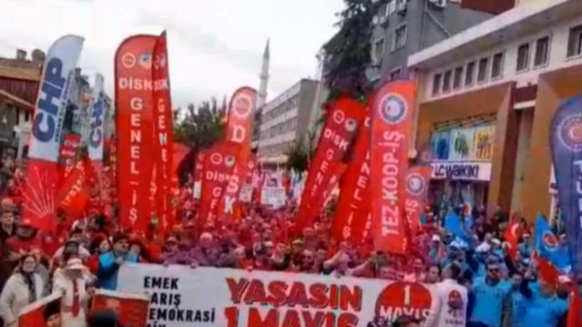 Edirne'de 1 Mayıs kutlamaları