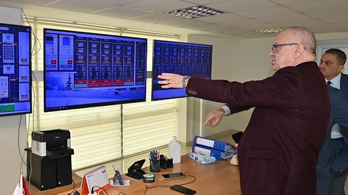 Manisa'da su kayıp kaçaklarına SCADA takibi