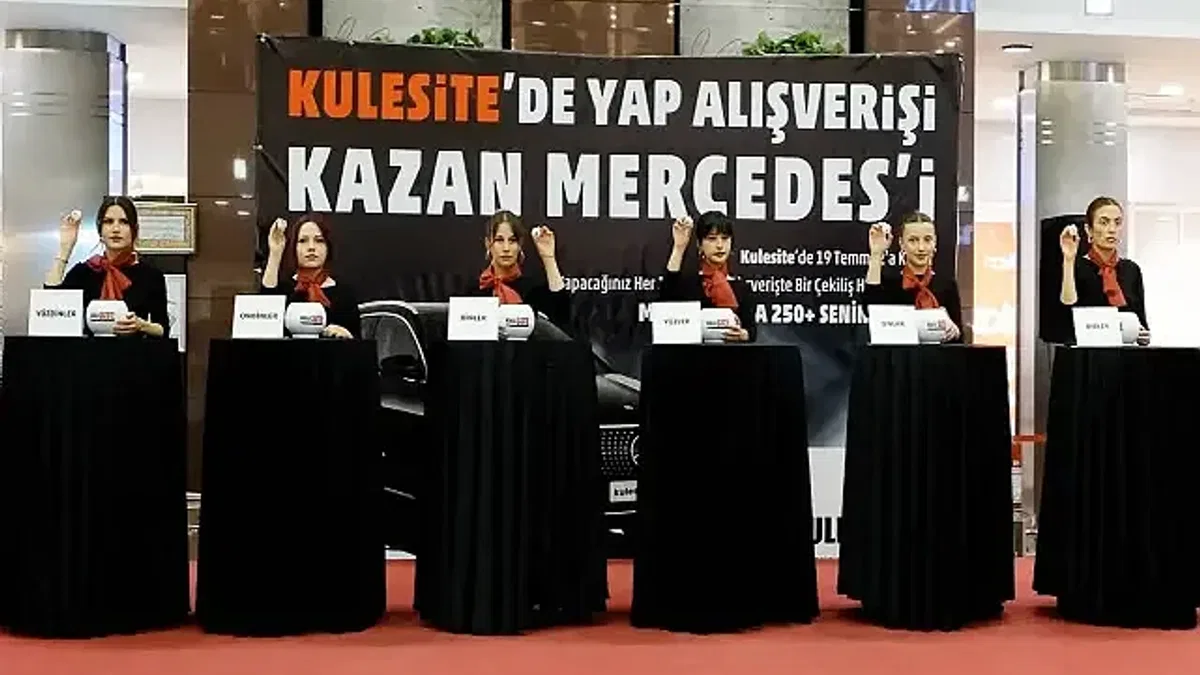Kulesite'de Alışveriş Kazandırdı: Mercedes-Benz EQA 250+ Talihlisini Buldu