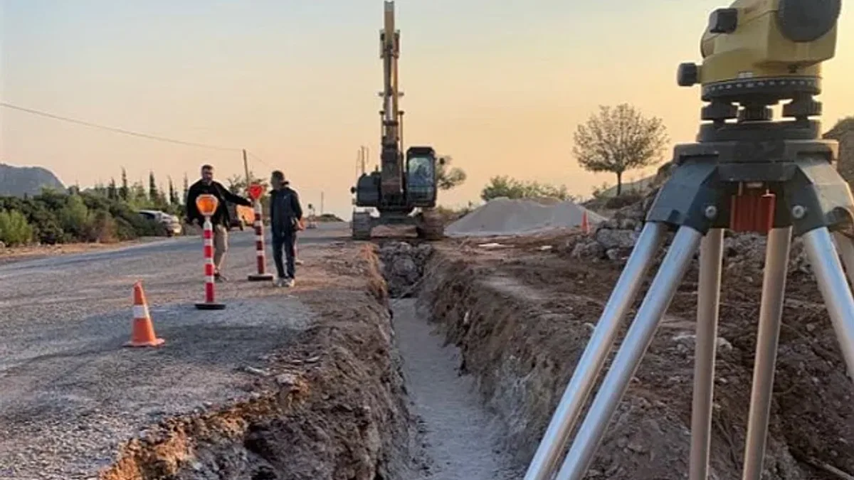 Muğla'nın içme suyu altyapısında 16 bin metre tamamlandı