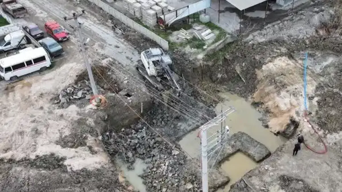 Geyve’deki o menfez Sakarya Büyükşehirle yenileniyor
