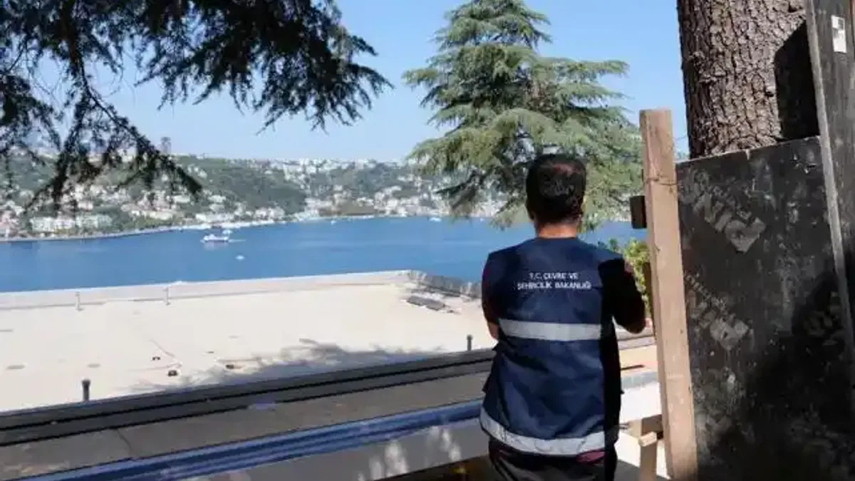 Boğaz'daki kaçak yapılaşma durduruldu!