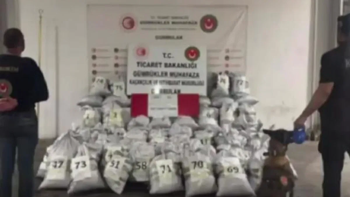 Ticaret'ten rekor uyuşturucu operasyonu!