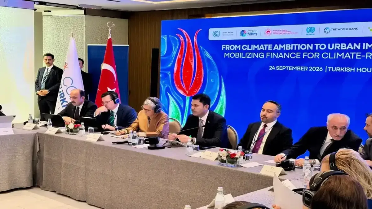 Başkan Altay New York'ta iklim zirvesine katıldı