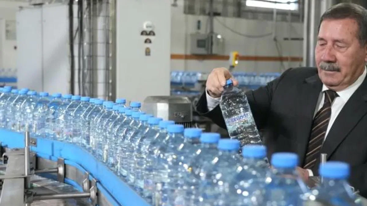 Muğla Milas'ta su fabrikasına yakın mercek