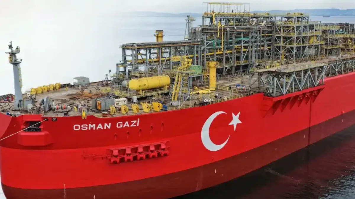 Osman Gazi platformu Eylül'de göreve başlayacak