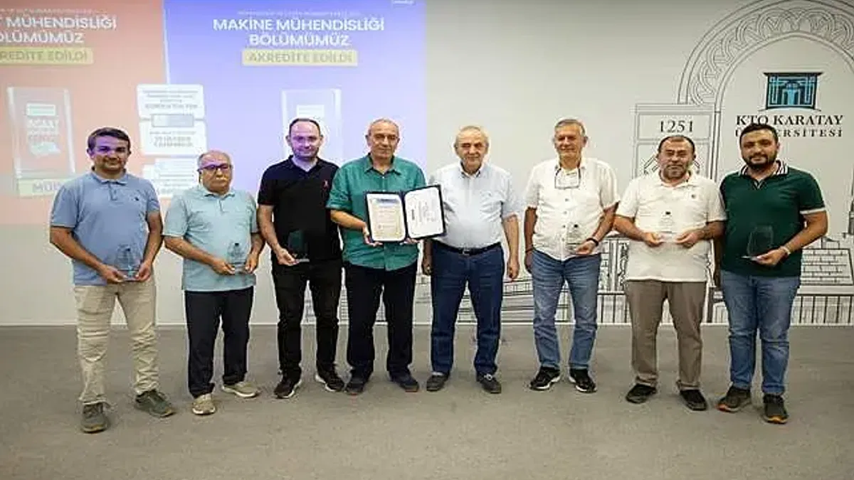 KTO Karatay Üniversitesi Mühendislik Bölümleri Avrupa'da Tanınacak