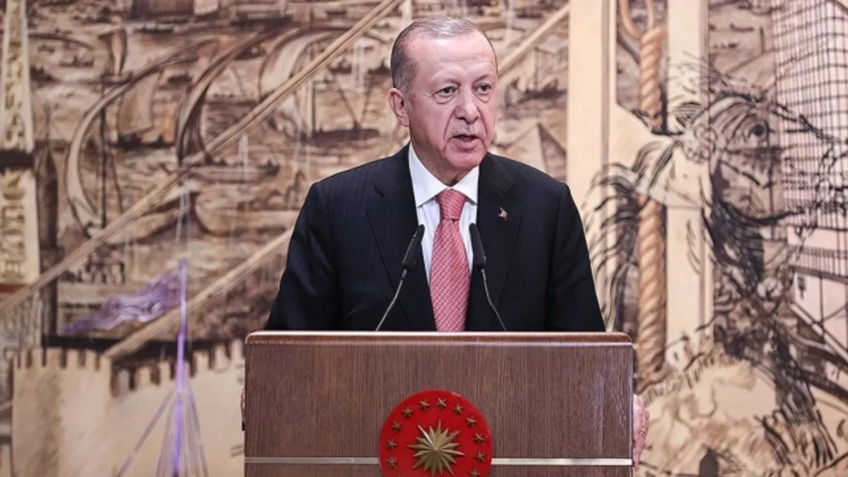 Cumhurbaşkanı Erdoğan: 'Tahıl koridoru' planının icra ve denetimi İstanbul'da kurulacak merkezden gerçekleşecek