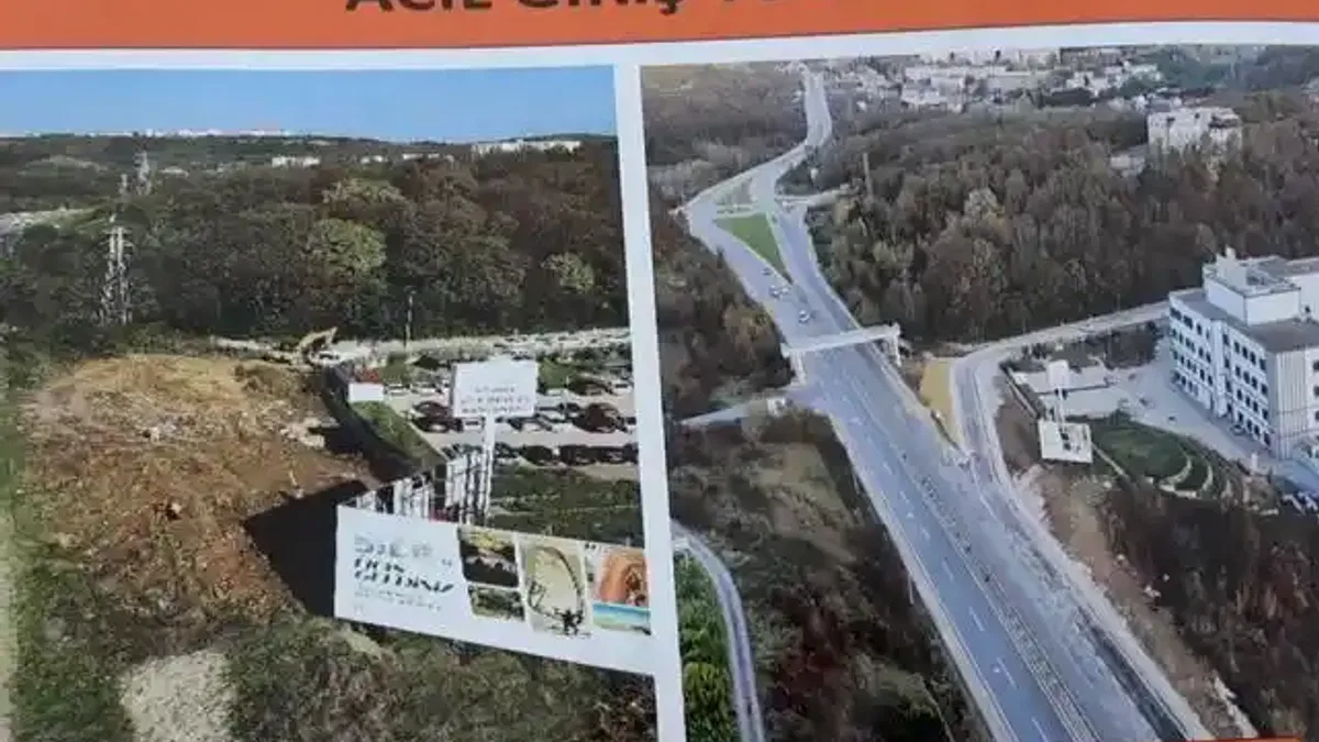 İstanbul Şile Devlet Hastanesi yolunda ulaşım kolaylığı